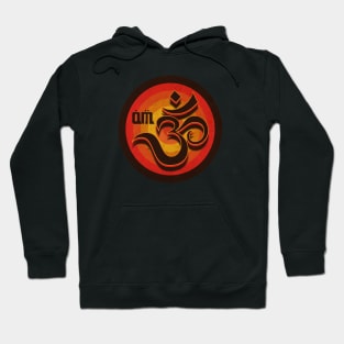 Spiritual Fire Dot Om Hoodie